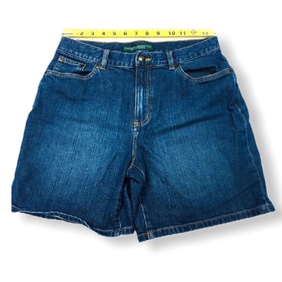 Lauren Ralph Lauren Jeans Co. Denim Bermuda Shorts - Picture 6 of 7